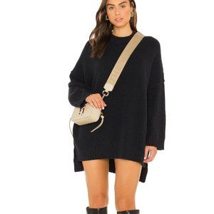 Free People Peaches Tunic in Black Size XL NWT